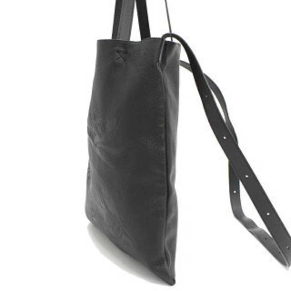 Loewe Shoulder Bag Black Leather William Morgan Collection View 2